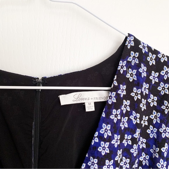 Revolve Lovers and Friends Cassidy Dress in Royal Scarf size medium - Picture 9 of 10